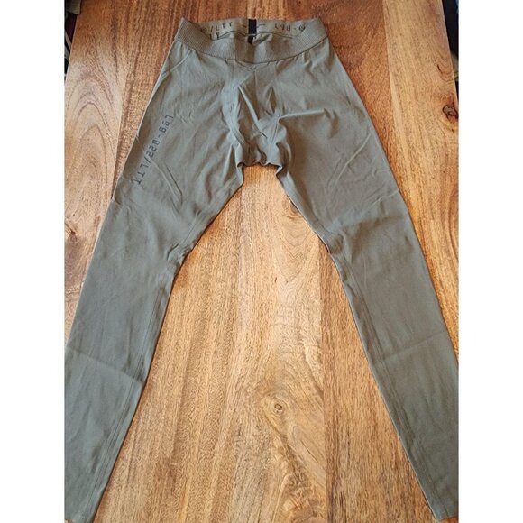 Lululemon Pants Mens Large Green License To Train Tight Leggings LTT Compression - Picture 1 of 10